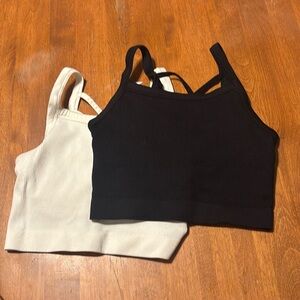 Jockey sports bras built-in pads